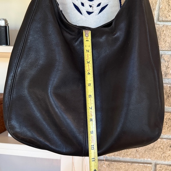 Coach 4177 Vintage Black Flatiron Large Hobo Ergo Shoulder bag Leather Used - Picture 13 of 13